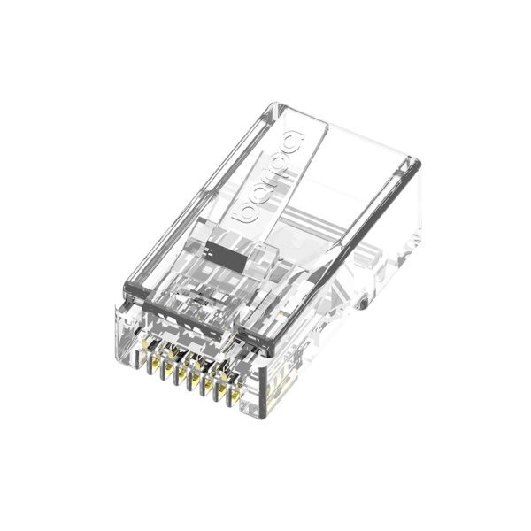 ficha modular rj45 cat.6a utp 23/24 awg pass through